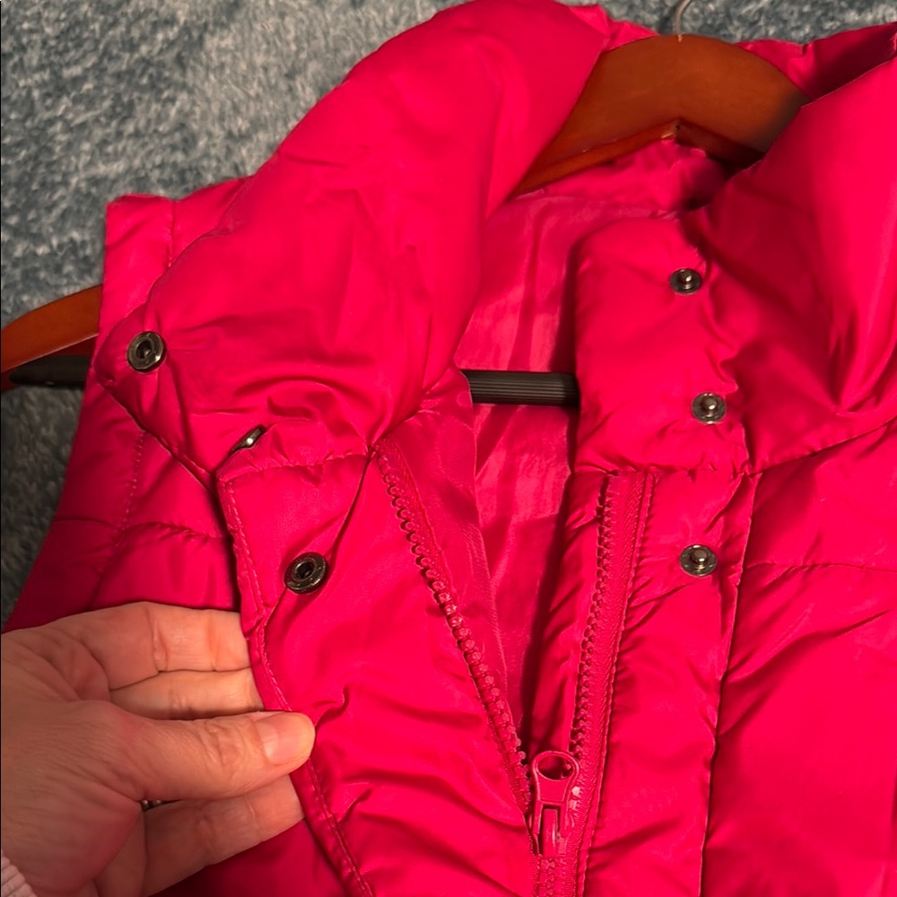 Bright Pink Quilted Vest - Picture 5 of 10